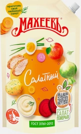 Соус майонезный Махеевъ Салатный 40% 630г