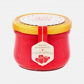 Мед Miel de Lamour Кремовый с клубникой 250г