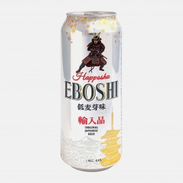 Пиво Eboshi Happoshu светлое фильтрованное пастеризованное 4.6% 500мл