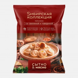 Пельмени со свининой и говядиной Sибирская Коллекция 700г