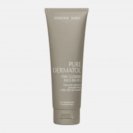 Очищающий гель для лица с кислотами Pure Dermatol Vivienne Sabo 120мл