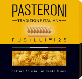 Макароны Pasteroni Спиральки №125 800г