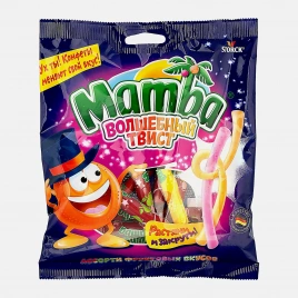 Жевательные конфеты Волшебный твист Mamba 150г