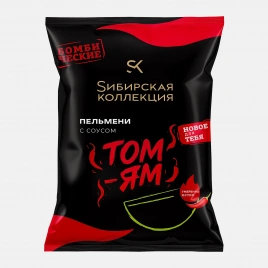 Пельмени с соусом Том ям Sибирская Коллекция 700г