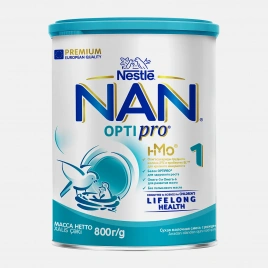 Смесь детская с рождения Nan 1 OptiPro 800г