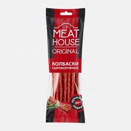 Колбаски Meat House Original Кнуты классические сырокопченые 60г