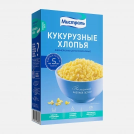 Хлопья Мистраль Фермерские кукурузные 400г