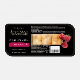 Блинчики с малиной Sибирская Коллекция 400г