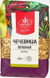 Чечевица Агро-Альянс Экстра элитная зеленая 450г