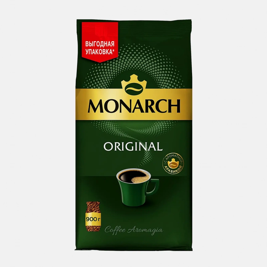 Растворимый кофе Ориджинал Monarch 900г фото 1
