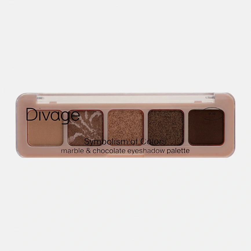 Палетка теней для век Colors Marble&Chocolate Divage фото 2
