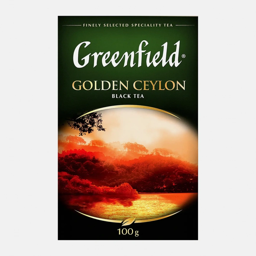 Чай черный Greenfield Golden Ceylon 100г фото 1
