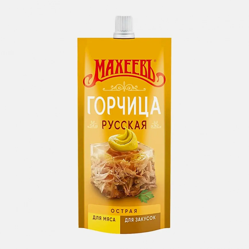 Горчица Махеевъ Зернистая 140г фото 1