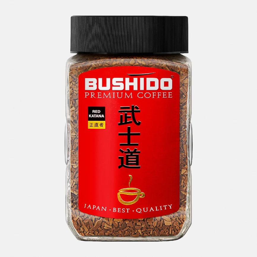 Кофе растворимый Bushido Red Katana 100г фото 1
