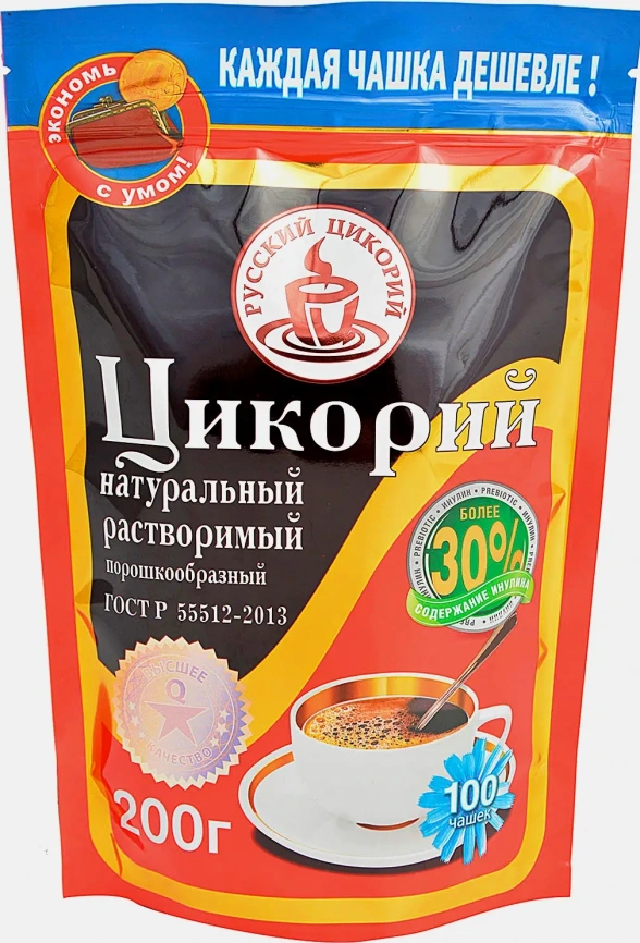 Цикорий Русский Цикорий растворимый 200г фото 1