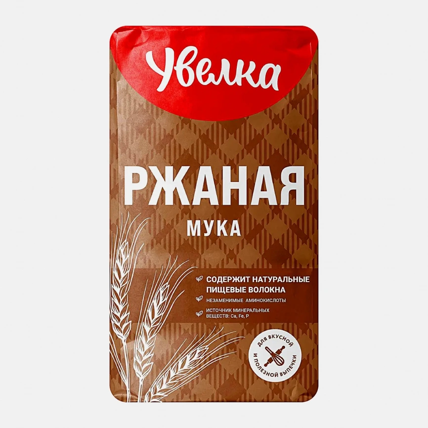 Мука Увелка ржаная 1.9кг фото 1