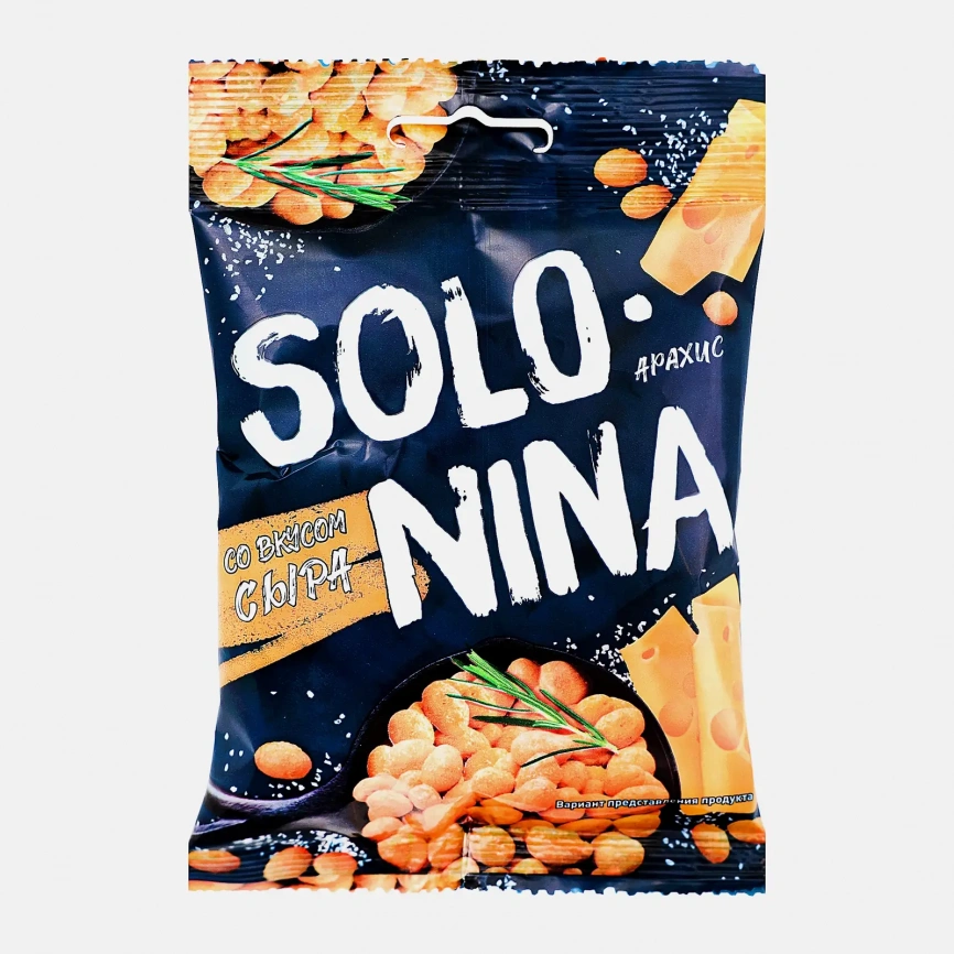 Арахис со вкусом сыра Solonina 70г фото 1