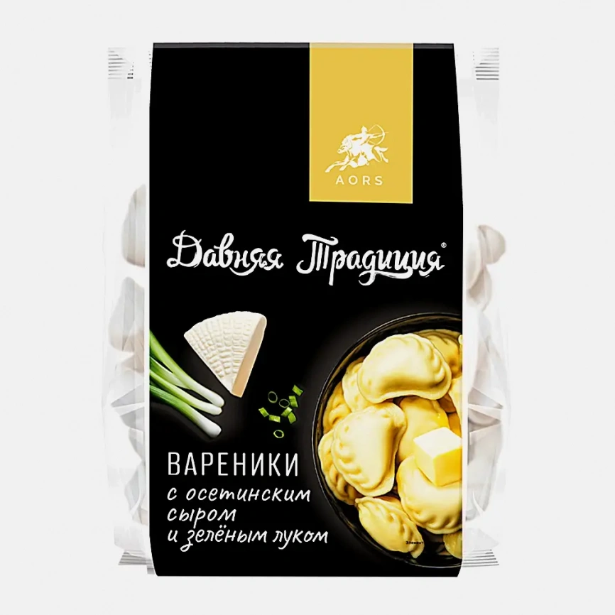 Вареники c сыром и зеленым луком Давняя Традиция 800г фото 1