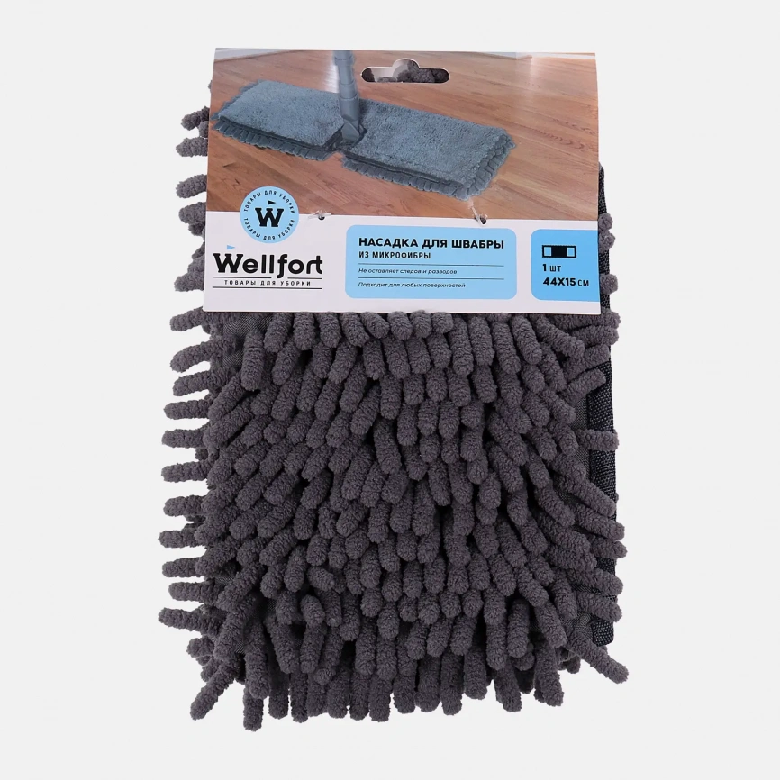 Насадка сменная Wellfort двухсторонняя микрофибра фото 1