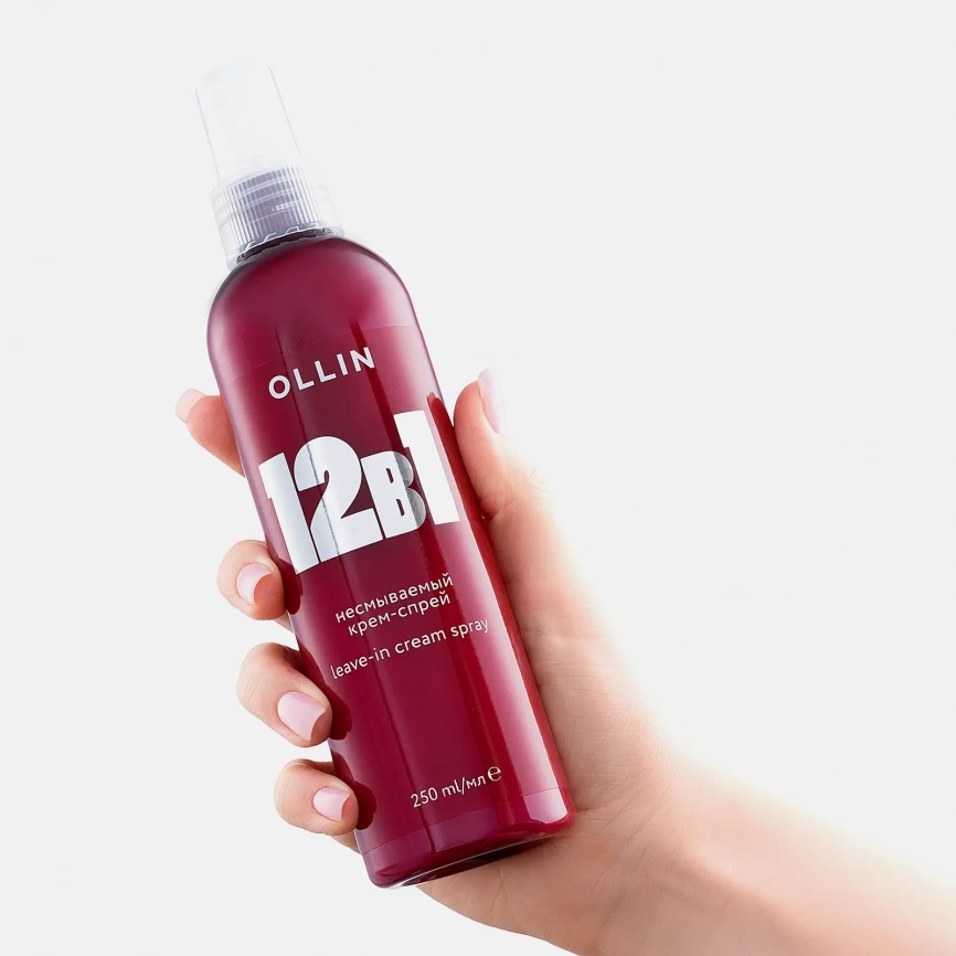 Крем-спрей для волос Ollin Professional Perfect Hair несмываемый 12в1 250мл фото 2