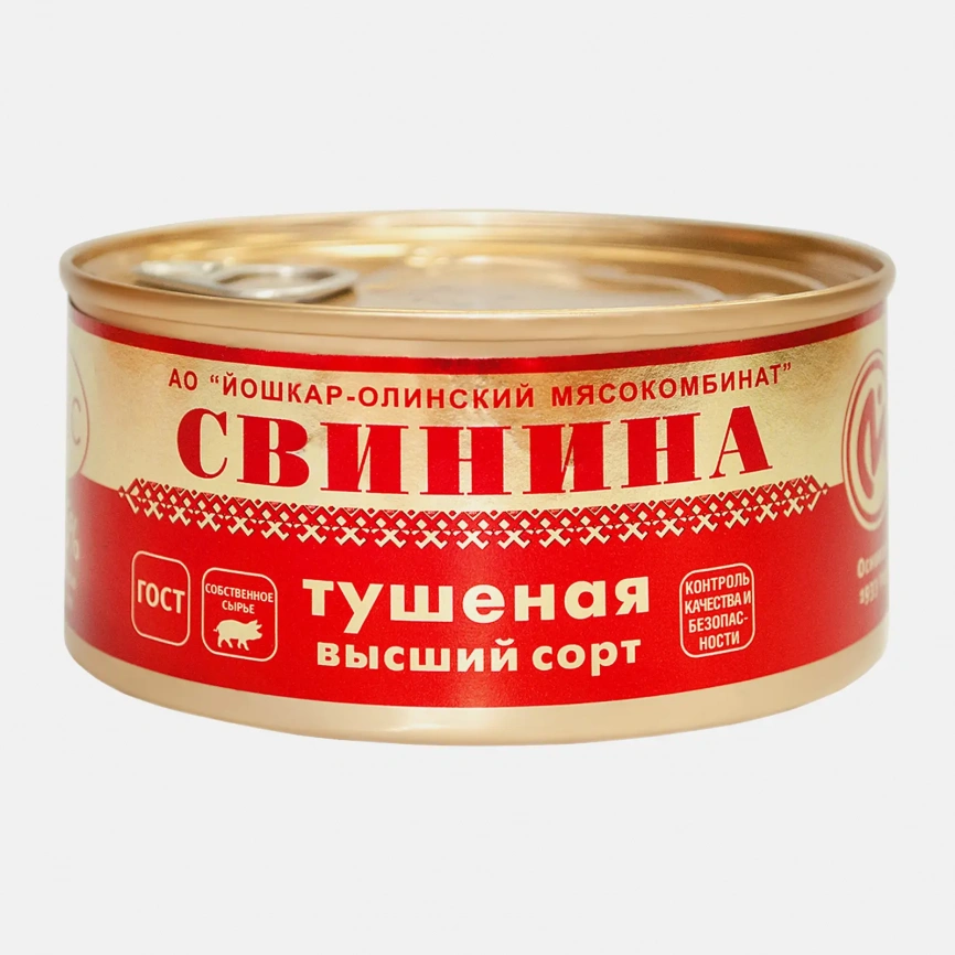 Свинина тушеная Йошкар-Олинский МК 325г фото 2