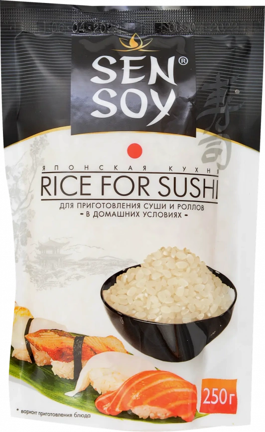 Рис для суши Sen Soy 250г фото 1