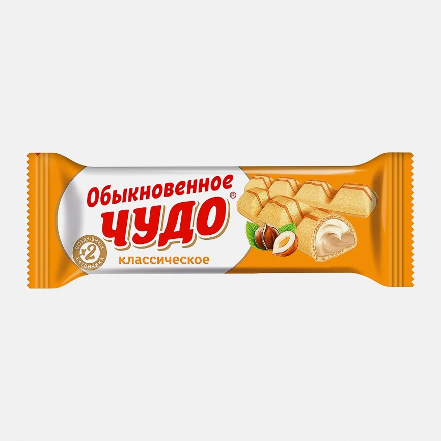 Батончик вафельный Обыкновенное чудо 40г фото 1