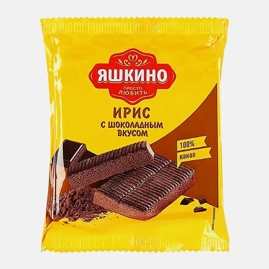 Ирис Яшкино с шоколадным вкусом 140г фото 1