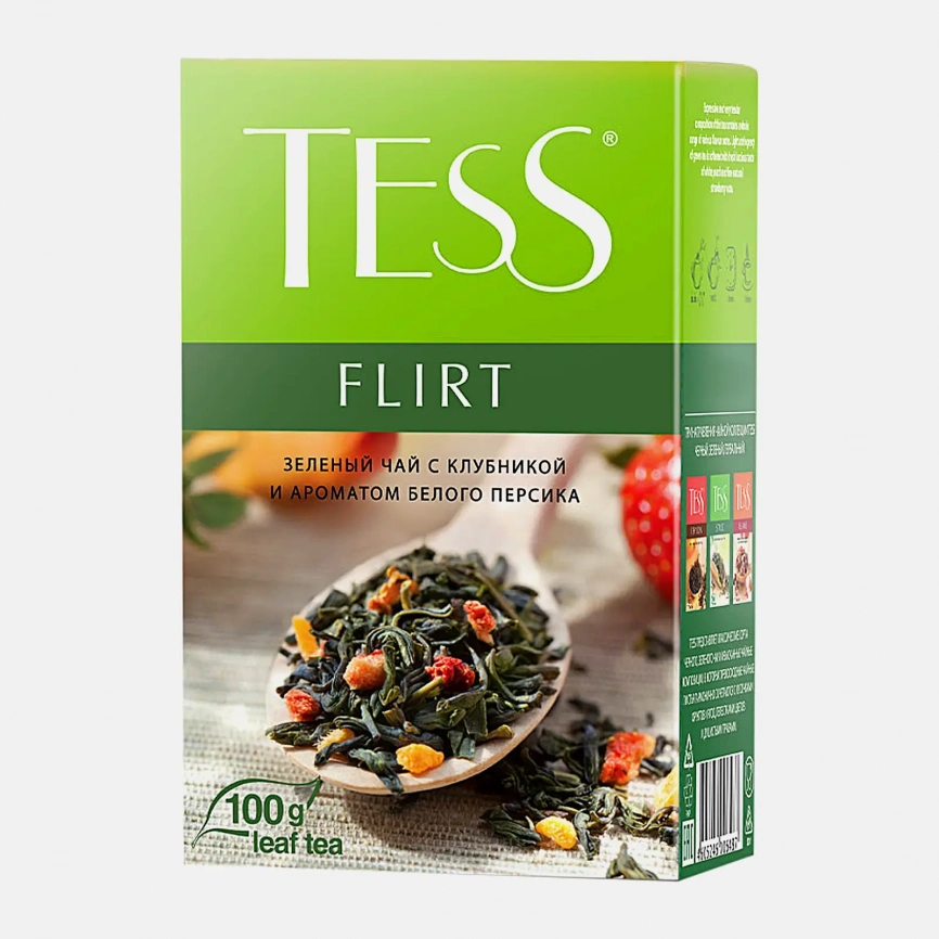 Чай зеленый Tess Flirt 100г фото 3