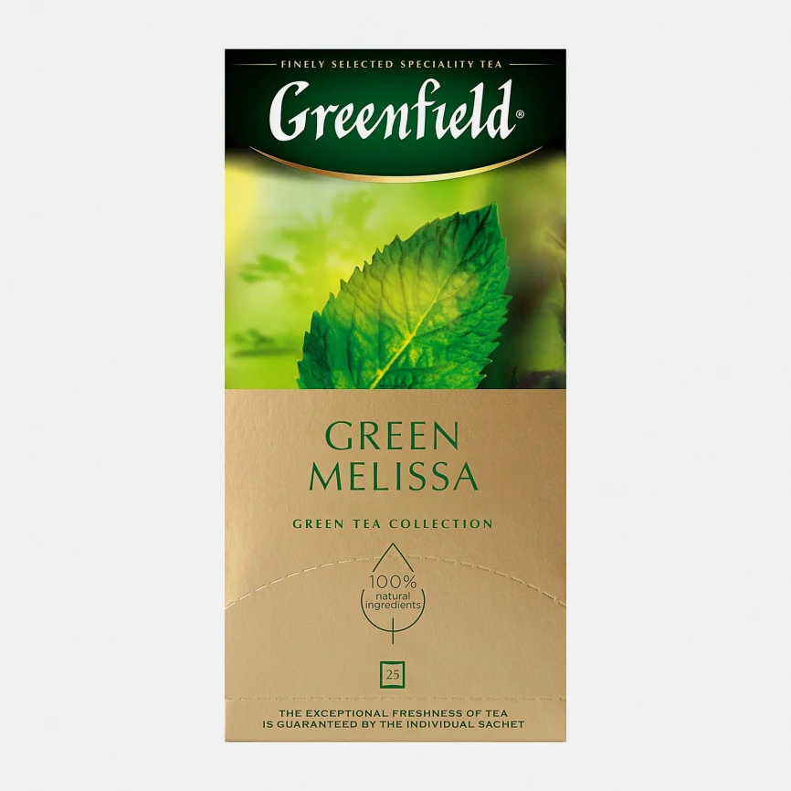 Чай зеленый Greenfield Green Melissa 25пак фото 1