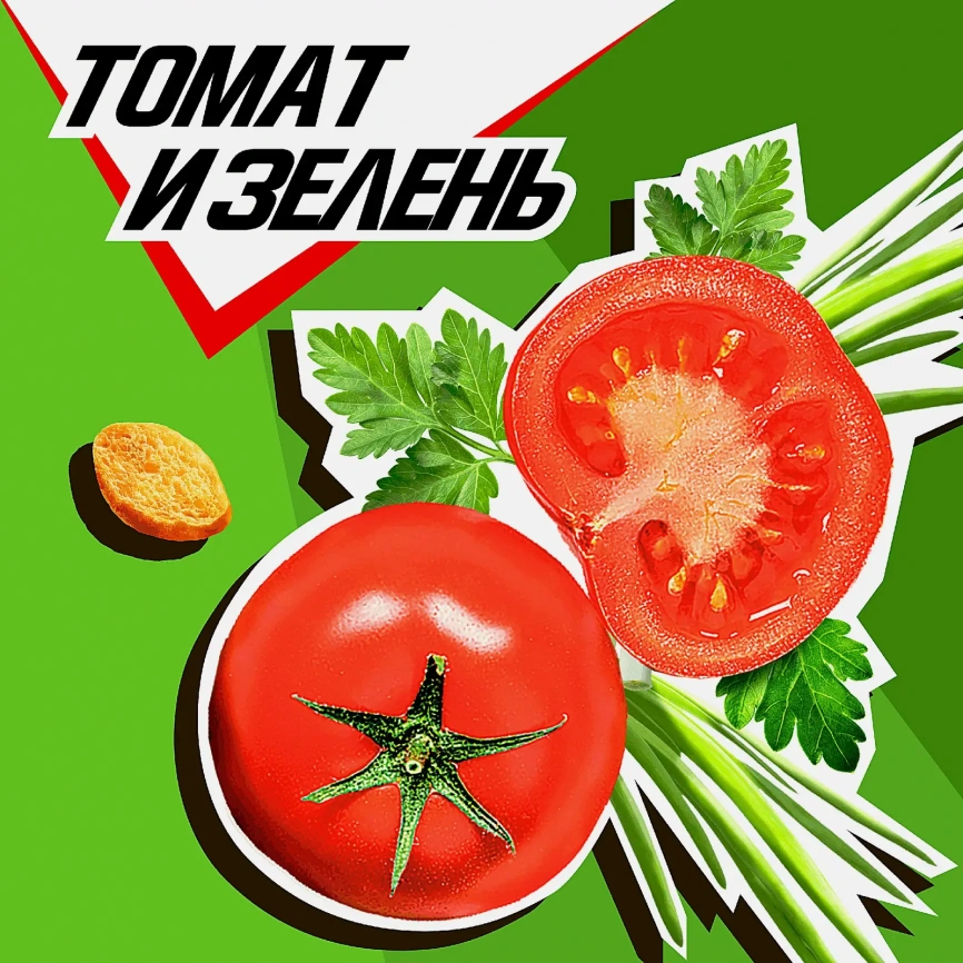 Сухарики Хрусteam Багет Томат и зелень 60г фото 6