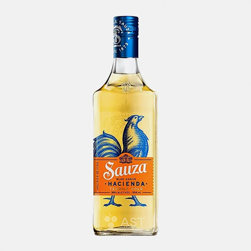Текила золотая Sauza Асьенда Голд 40% 750мл фото 1