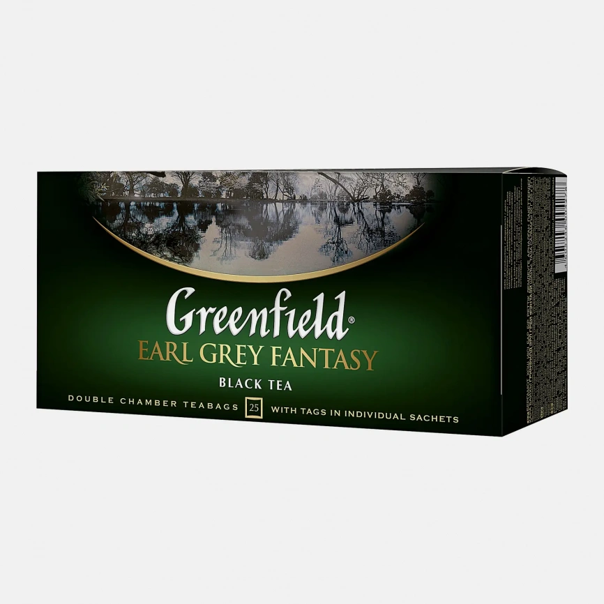 Чай черный Greenfield Earl Grey Fantasy 25пак фото 6