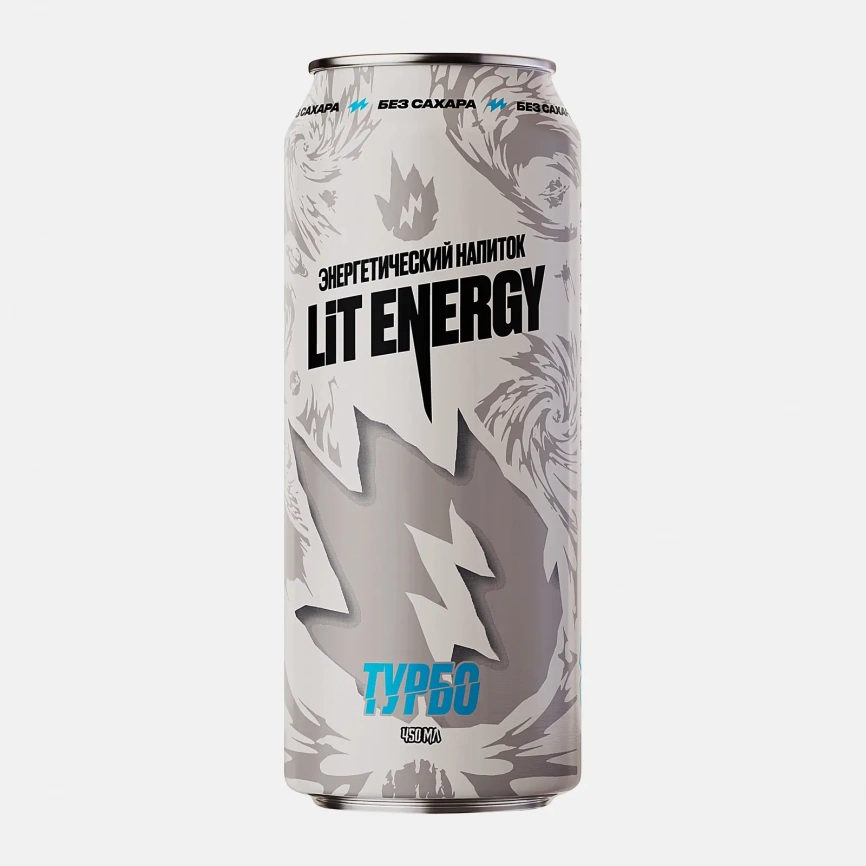 Напиток тонизирующий без сахара Lit Energy Турбо 450мл фото 1