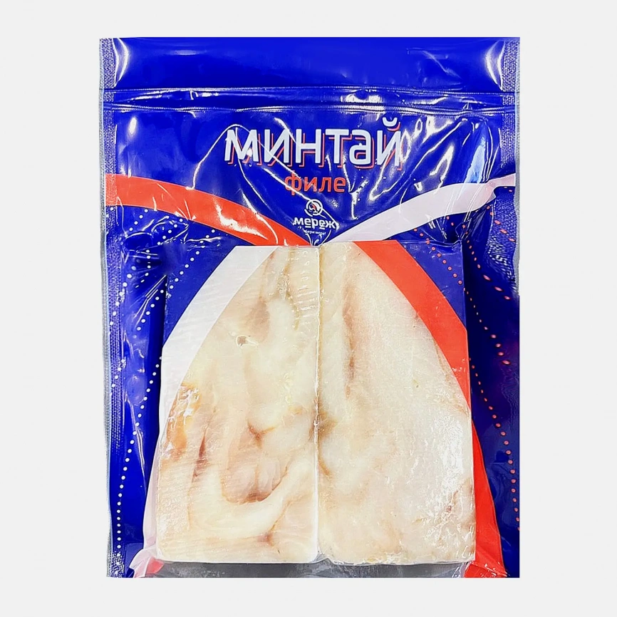 Филе минтая без кожи 400г фото 2