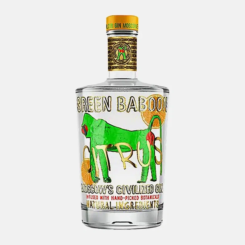 Джин Green Baboon Цитрус 40% 500мл фото 1