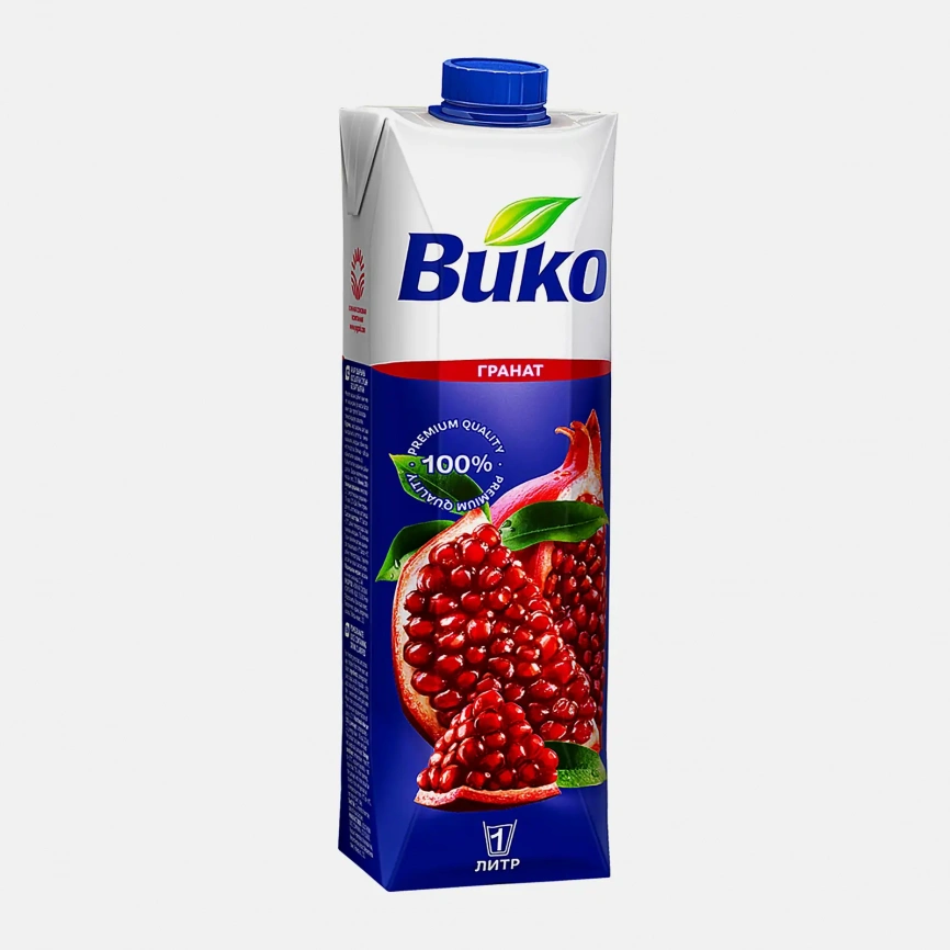 Напиток сокосодержащий Вико Гранат 1л фото 1