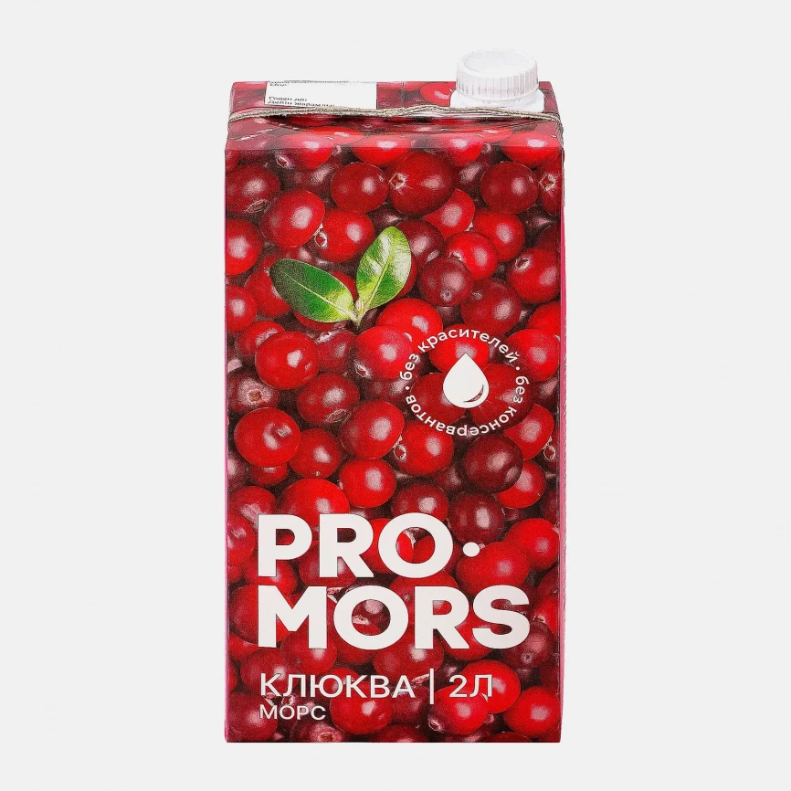 Морс Pro Mors клюквенный 1л фото 1