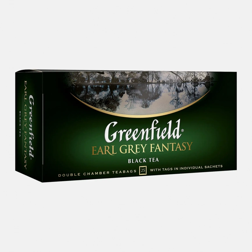 Чай черный Greenfield Earl Grey Fantasy 25пак фото 4