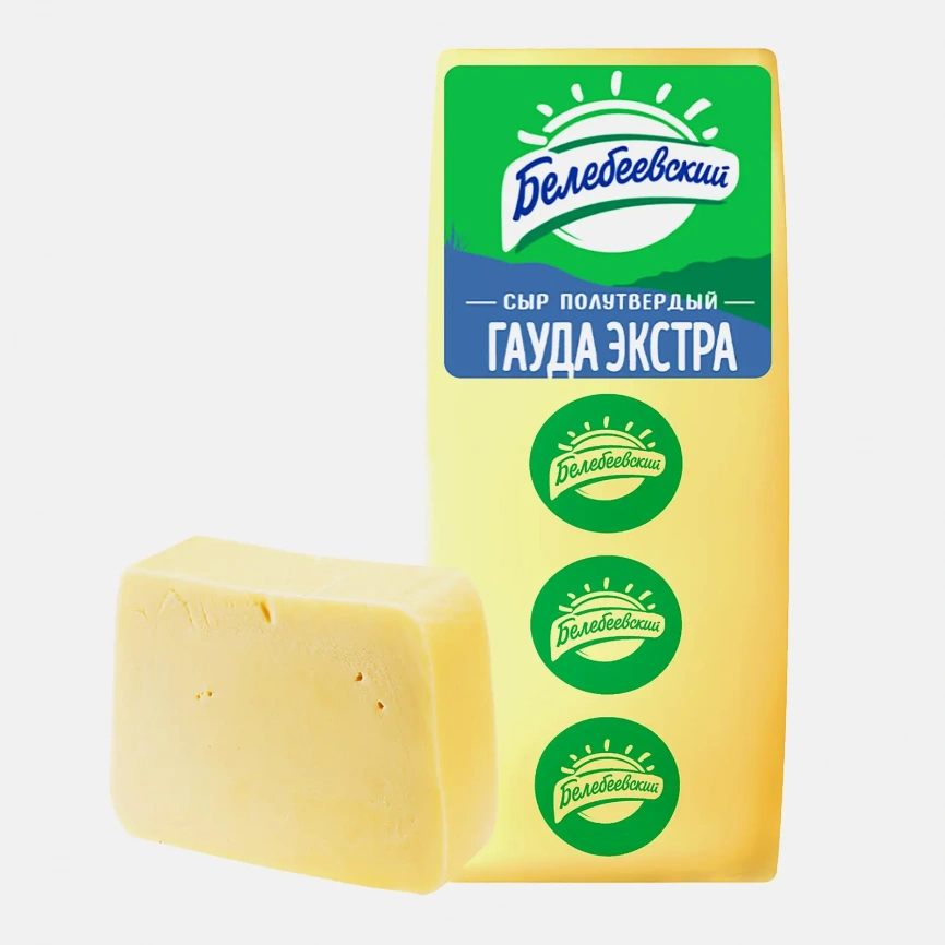 Сыр Белебеевский МК Гауда Экстра 45% весовой фото 1