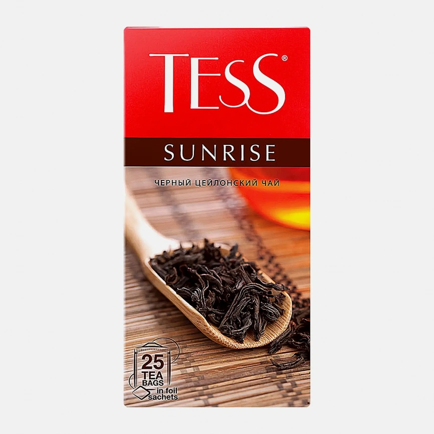 Чай черный Tess Sunrise 25пак фото 1