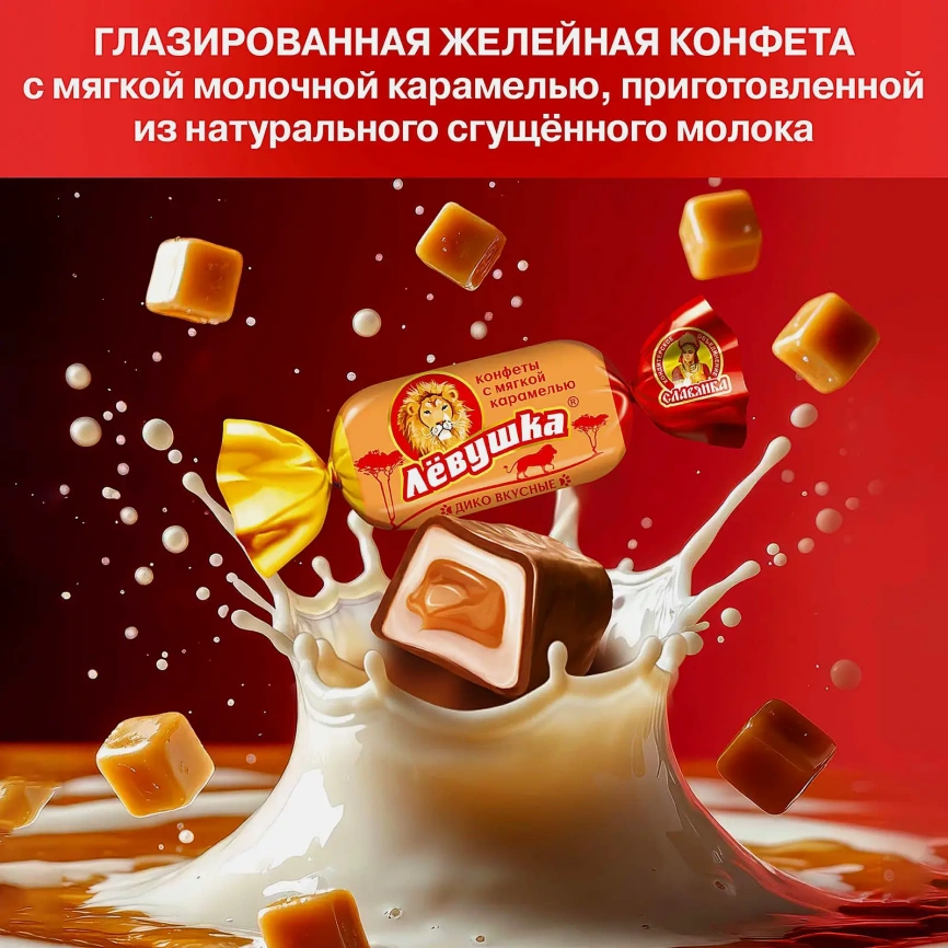 Конфеты с карамельной начинкой Левушка фото 2