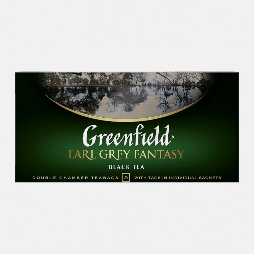 Чай черный Greenfield Earl Grey Fantasy 25пак фото 2