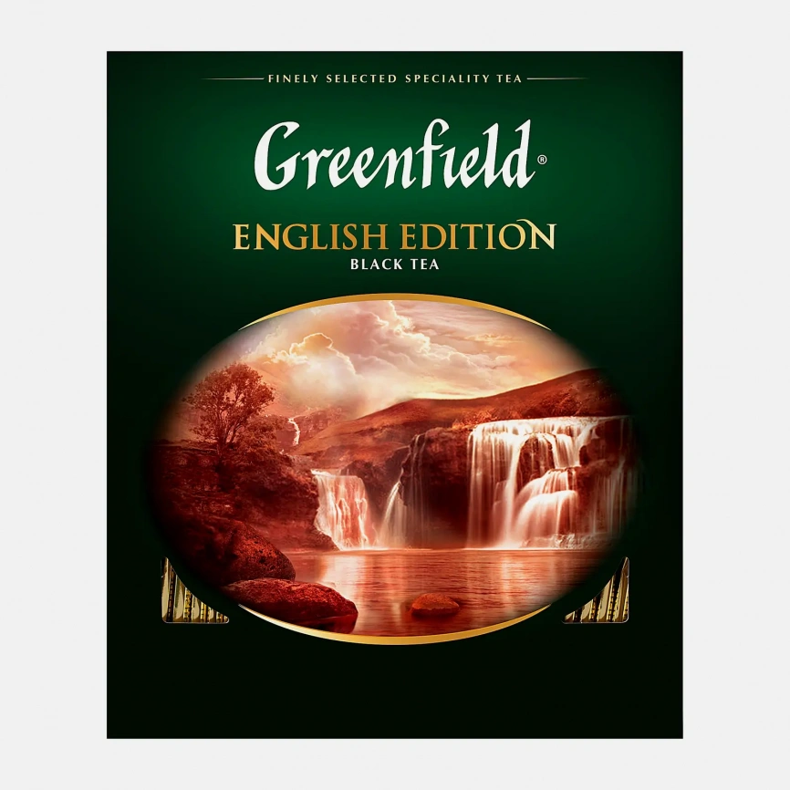 Чай черный Greenfield English Edition 100пак фото 1