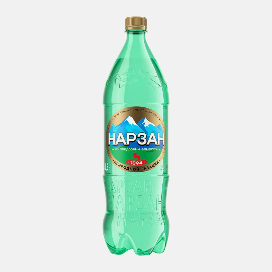 Вода Нарзан минеральная природной газации 1.5л фото 1