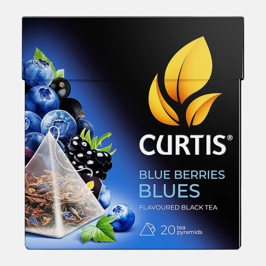 Чай черный Curtis Blue Berries Blues 20пак фото 1