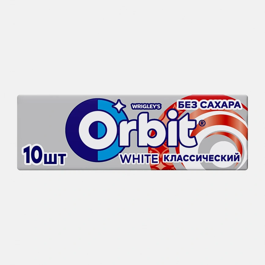 Жевательная резинка Orbit White Классический без сахара 13.6г фото 1