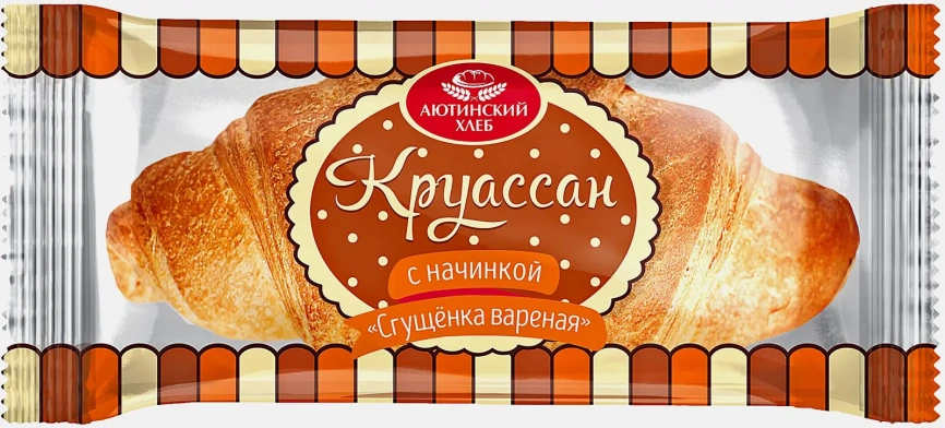Круассан со сгущенным молоком 75г фото 2