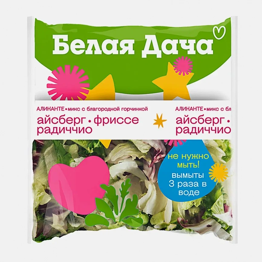 Салатная смесь Аликанте Белая дача 100г фото 1