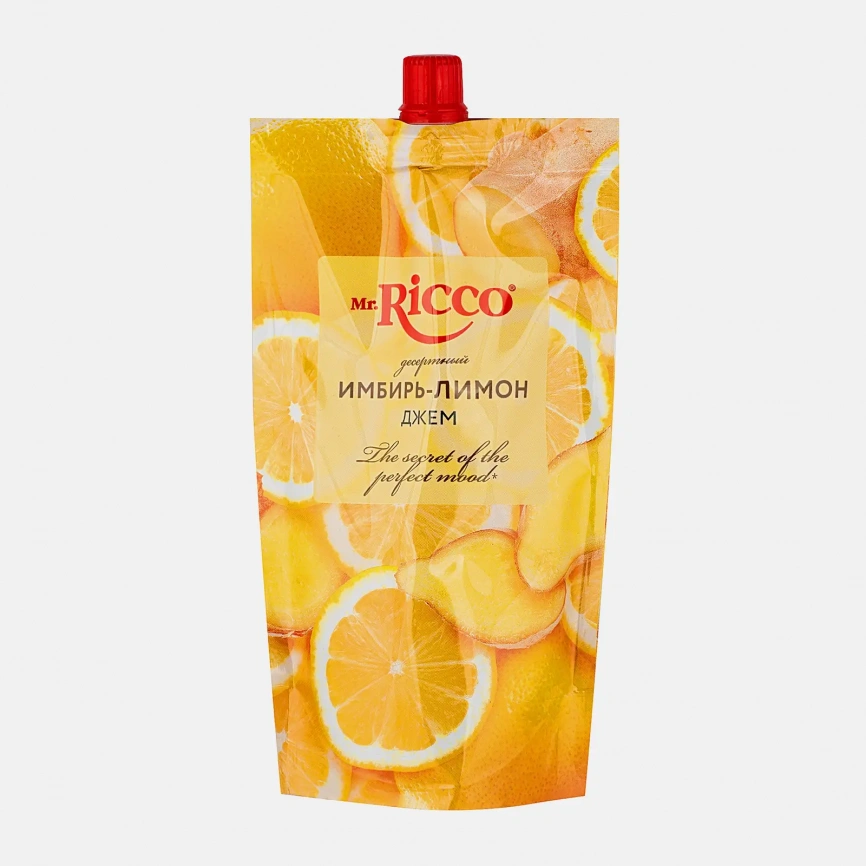 Джем Mr. Ricco Имбирь-лимон 300г фото 1